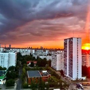 Осенний рассвет...