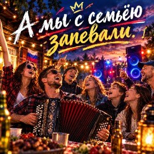 А мы с семьёю запевали