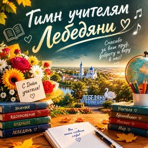 Гимн всем учителя Лебедяни