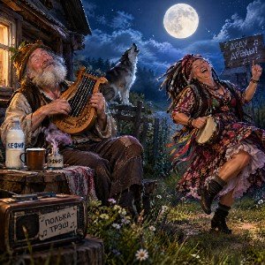 Деревенский креатив (Гимн пенсионеров)))