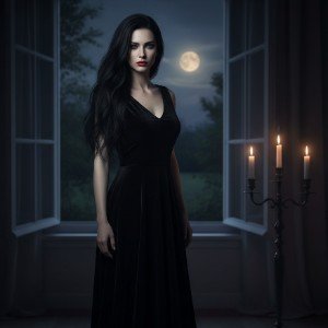 Vampiră (Вампиресса, обновленная версия, перевод выполнен с помощью ии ассистента Алиса)