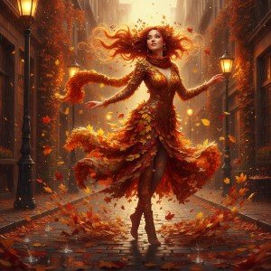 🍁Рыжая бестия  на стихи Юлии Павликовой