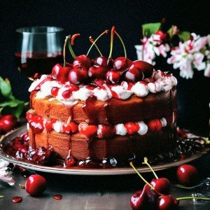 Тортик с ликёром