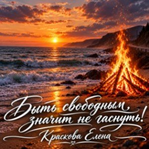 Быть свободным, значит не гаснуть!( ст. Красиковой Елены)