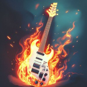 The fire and flame