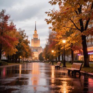 Размышления под московским дождём