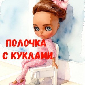 Полочка с куклами (И.Черемушкина)