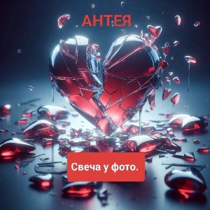 Свеча у фото...