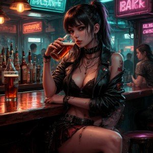 Вечер в баре