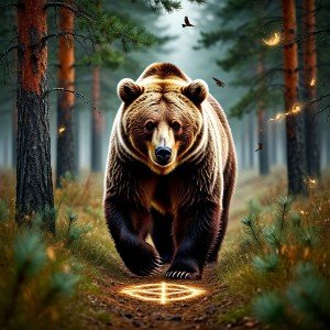 Сказание о том, как Полум-Ойка добыл Медведя