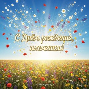 С Днём рождения, племяшка!