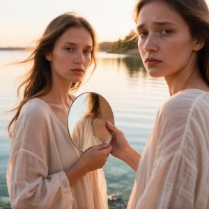 Слушая тебя, отражаюсь  сама. mix1