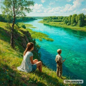 Девчонка у речки