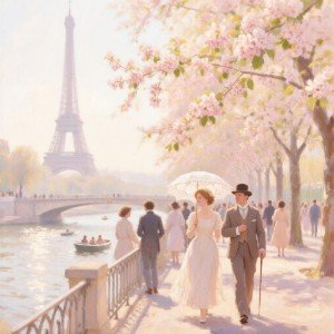 Le Printemps à Paris