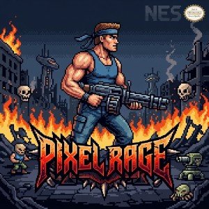 Pixel Rage - Contra