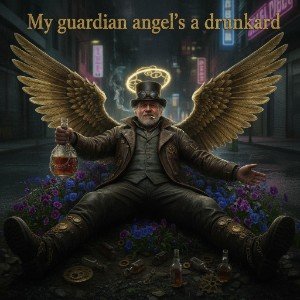 ‎My guardian angel’s a drunkard