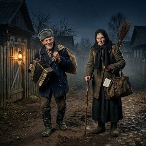 Дед Кондрат и бабка Кирда