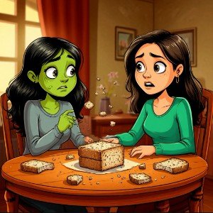 Ленка и гренки
