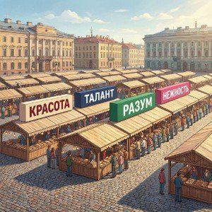 Стояла очередь за радостью ( стихи Татьяны Олексийчук)