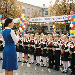 Солнце льется сквозь школьные окна