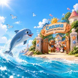 путешествие дельфина в сказку