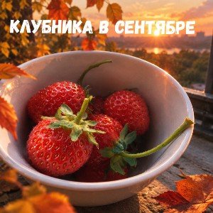 Клубника в сентябре (И. Черемушкина)
