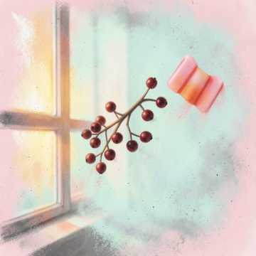 Ветка дрогнула калины - стихи - Виктор Михнев, музыка - Виктор Михнев + SunoGen