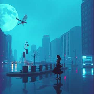 Летит душа ( поэтесса Tina Kann)