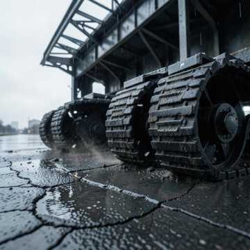 Три танка у моста