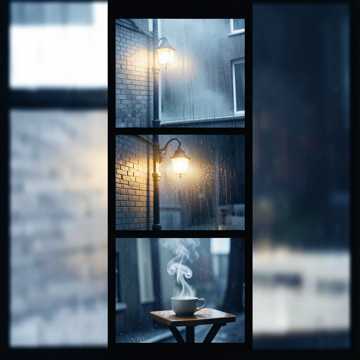 «Сонная улыбка»/«Глоток тепла»/«A Sip of Warmth»- Rinka