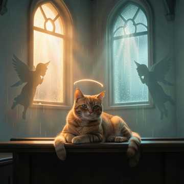 Кот и Ангелы