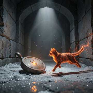 Рыжая кошка