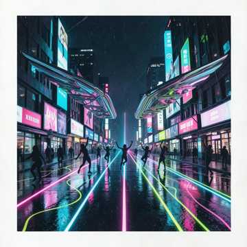 Neon Runway