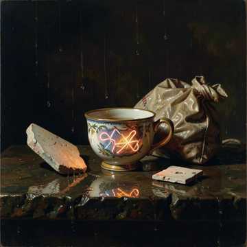 Neon Cup of Tea