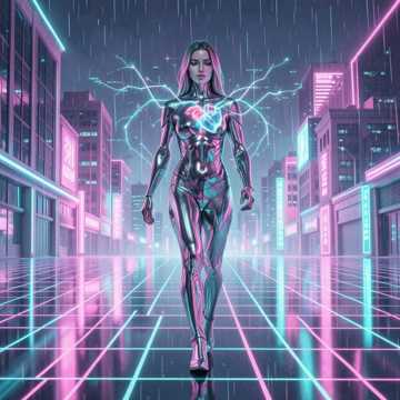 Tuned-up lady