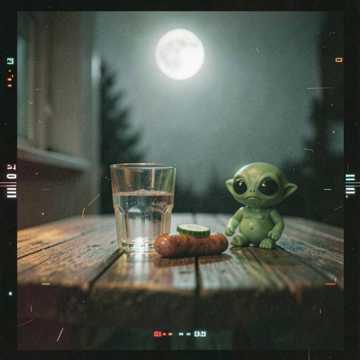 КАК МАРСИАНИН ПИЛ ВОДКУ НА ДАЧЕ.