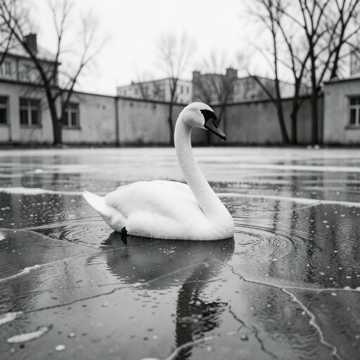 Любовь моя, Лебедь белая