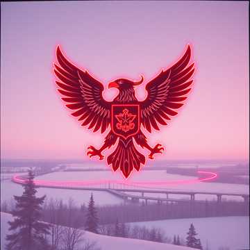 Гордый орёл над Русской степью