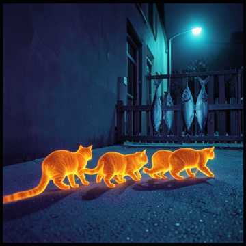 Кошачья Бригада (Рейд на рыбака)