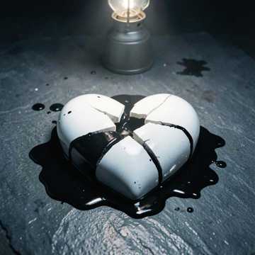 A crushed heart