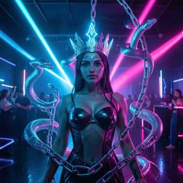 Queen of Neon - Asteria Gorgon