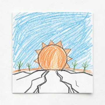 The sun