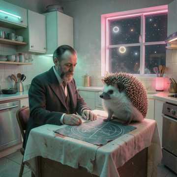 Ленин и ежа