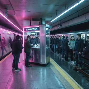 В транспортной