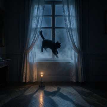 Дух чёрной кошки