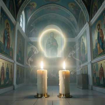 две свечи...