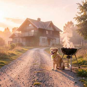 На дачу с псом