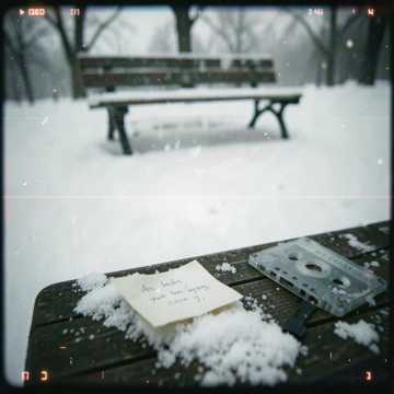 Февральский снег