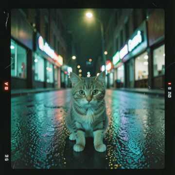Кот в ладошках (Edit)
