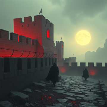 In the shadow of cursed walls